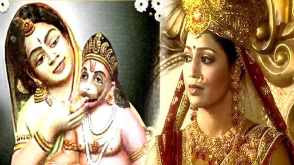 श्राप के चलते माता अंजनी अप्सरा से बनी वानर !