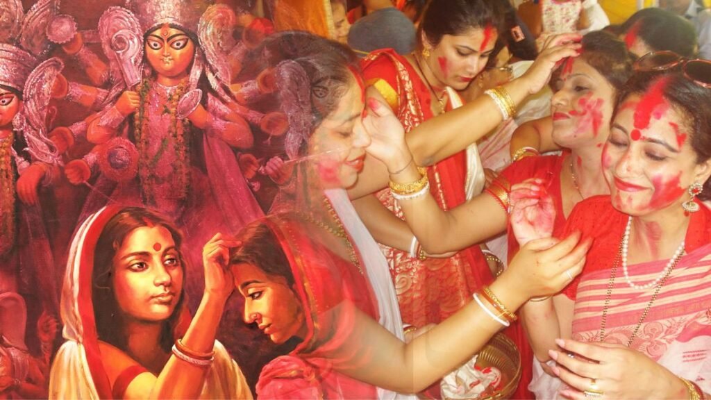 नवरात्रि के दौरान क्यों होती है ‘सिंदूर खेला’ की रस्म!