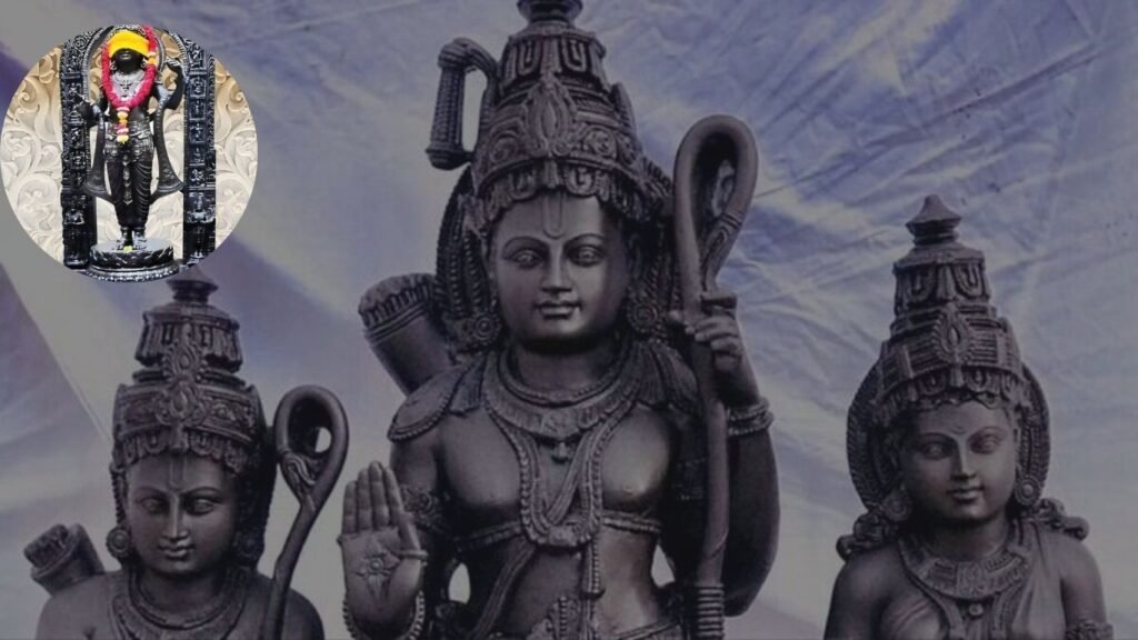 भव्य राम मंदिर में विराजे रामलला, 5 साल की है प्रभु की प्रतिमा, कई खास है इनकी मूर्ति की  विशेषता