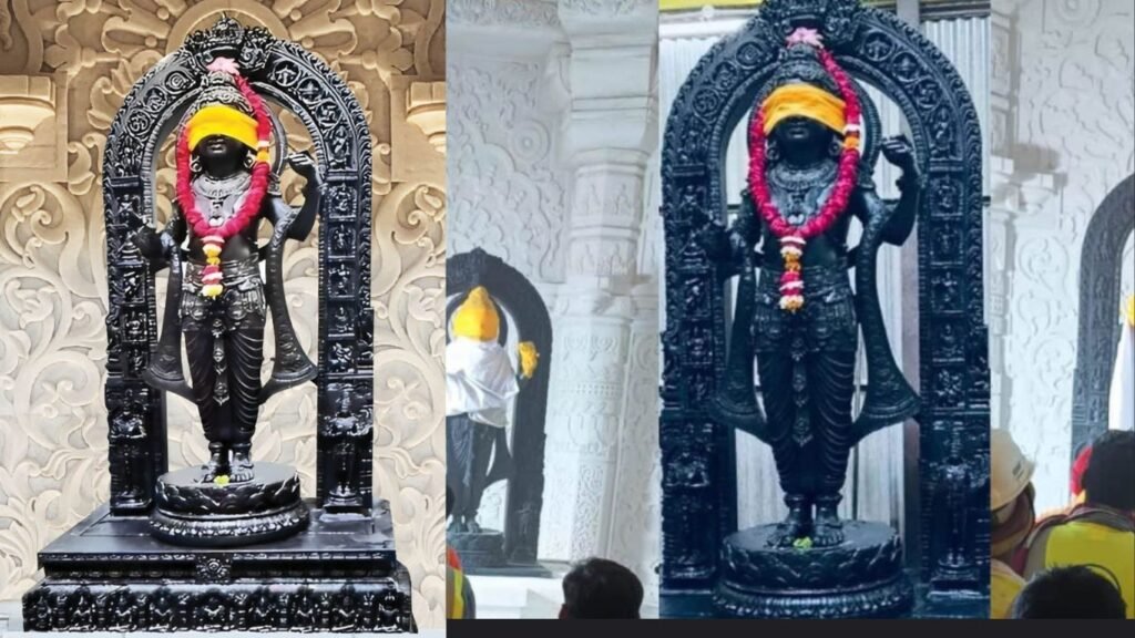 भव्य राम मंदिर में विराजे रामलला, 5 साल की है प्रभु की प्रतिमा, कई खास है इनकी मूर्ति की विशेषता भव्य राम मंदिर में विराजे रामलला, 5 साल की है प्रभु की प्रतिमा, कई खास है इनकी मूर्ति की विशेषता